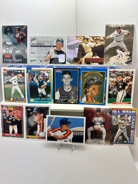 Craig Biggio Astros lot of 14